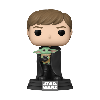 FUNKO POP! - Star Wars - The Mandalorian Luke Skywalker with Child #482